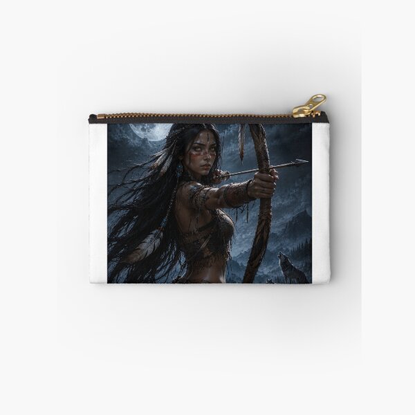 Item preview, Moonlit Huntress and the Wolf Pack designed and sold by photoparadise22.