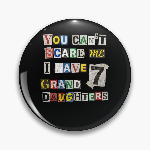 Item preview, Proud Grandparent 7 Granddaughters Ransom Note designed and sold by d247.