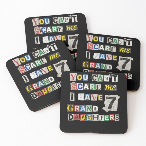 Item preview, Proud Grandparent 7 Granddaughters Ransom Note designed and sold by d247.