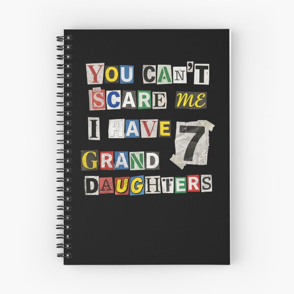 Item preview, Proud Grandparent 7 Granddaughters Ransom Note designed and sold by d247.