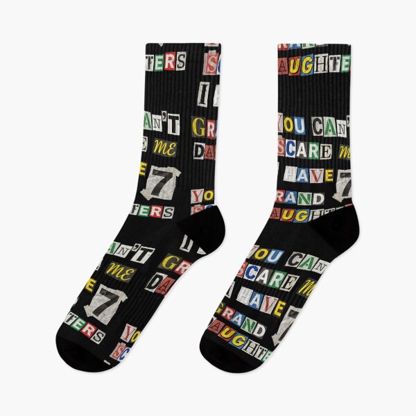 Item preview, Proud Grandparent 7 Granddaughters Ransom Note designed and sold by d247.