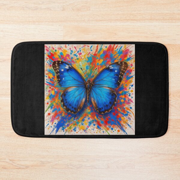 Item preview, Blue Pansy Butterfly (Junonia orithya): Nature's Living Sapphire #9 designed and sold by Helios Be. Lavsh.