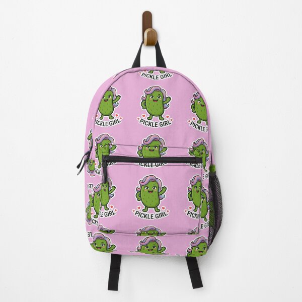 Item preview, Kawaii Pickle Girl - Cute Aesthetic Pastel Rainbow Art Graphic designed and sold by Basma Designs | Funny Shirts, Stickers & Mugs.