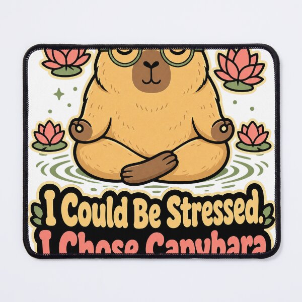 Item preview, Capybara Zen Humor For Mindfulness Lovers designed and sold by VisualArtsOasis.