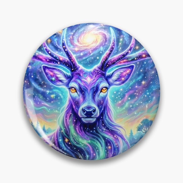 Item preview, The Ethereal Guardian: Galaxy Stag designed and sold by Biaa777.
