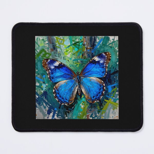 Item preview, Blue Pansy Butterfly (Junonia orithya): Nature's Living Sapphire #8 designed and sold by Helios Be. Lavsh.