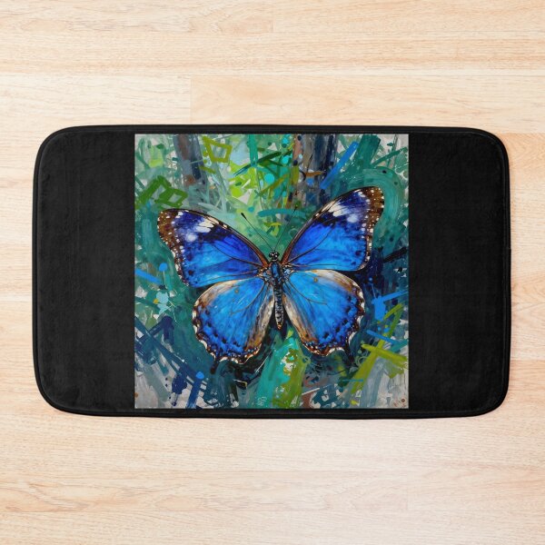 Item preview, Blue Pansy Butterfly (Junonia orithya): Nature's Living Sapphire #8 designed and sold by Helios Be. Lavsh.