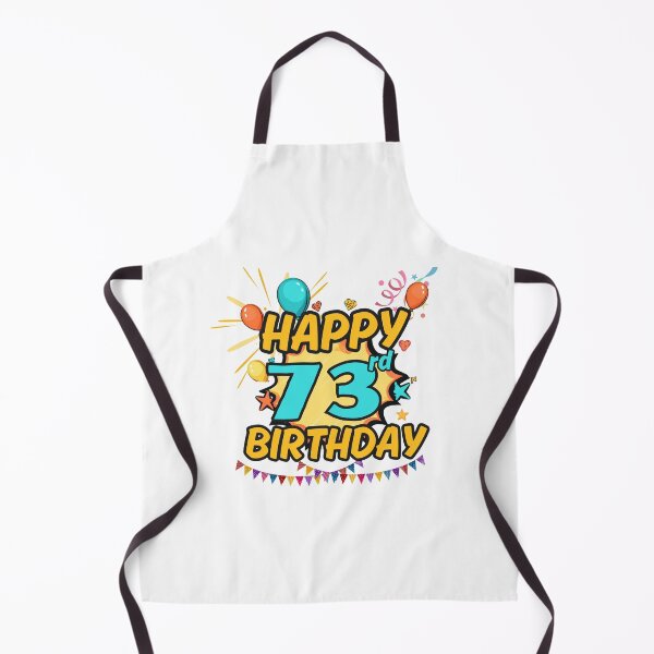 Item preview, Happy 73rd Birthday Party Design designed and sold by variant designer.