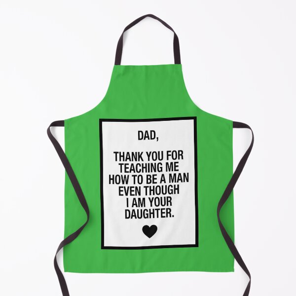 Item preview, Funny Father's Day Card Daughter Gift | Dad Thank You For Teaching Me To Be A Man | Sarcastic Minimalist Quote designed and sold by SergioMiklos.