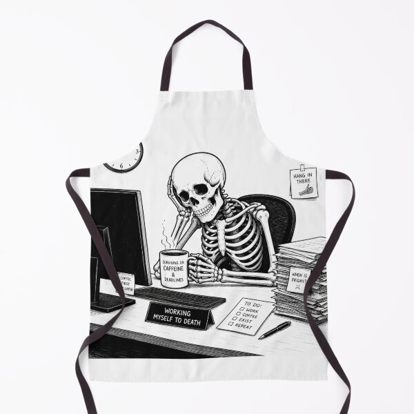 Item preview, Working Myself To Death Office Humor designed and sold by AvanasShop.