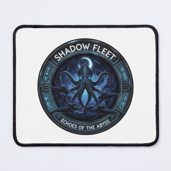 Item preview, Shadow Fleet Echoes of the Abyss Kraken Badge designed and sold by octozap.