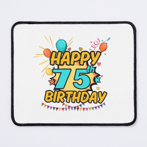 Item preview, Happy 75th Birthday Diamond Design designed and sold by variant designer.