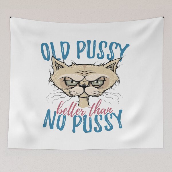 Item preview, Old Pussy designed and sold by RebelArt Designs.