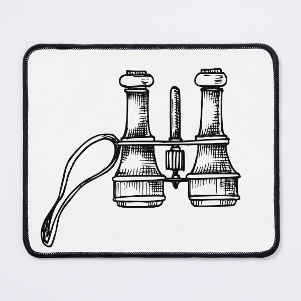 Item preview, Vintage Binoculars Illustration designed and sold by Alisles.