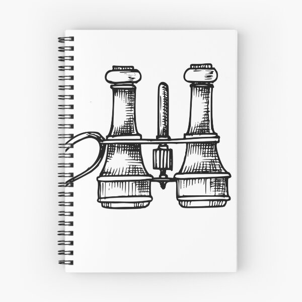 Item preview, Vintage Binoculars Illustration designed and sold by Alisles.