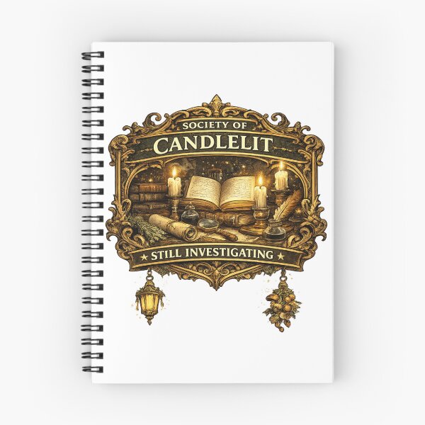 Item preview, Society of Candlelit Research – Still Investigating Victorian Scholar Emblem designed and sold by MrDev.