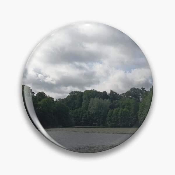 Item preview, Peaceful Lake Under Cloudy Sky designed and sold by PhuongVoArt.