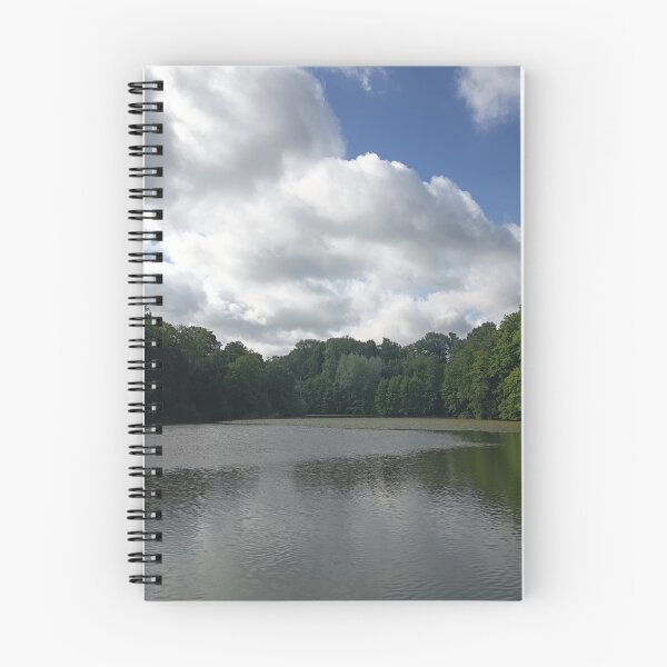 Item preview, Peaceful Lake Under Cloudy Sky designed and sold by PhuongVoArt.