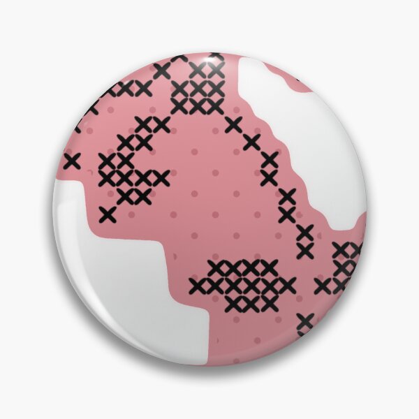 Item preview, Pink polka dot whimsical flower  designed and sold by 102quincey.