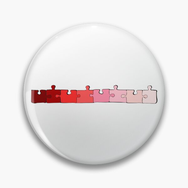 Item preview, Red Scale Puzzle Pieces designed and sold by HarveyHandcraftsandDesigns.