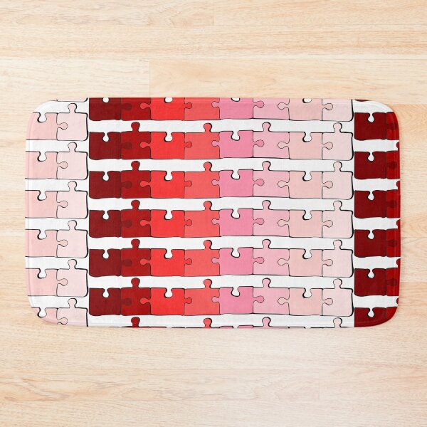 Item preview, Red Scale Puzzle Pieces designed and sold by HarveyHandcraftsandDesigns.