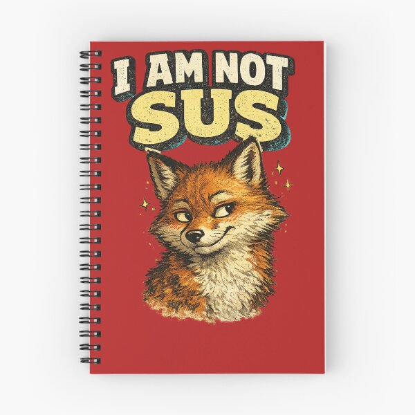 Item preview, I Am Not Sus Smirking Fox Funny Gamer Meme Art – Among Us Humor | Fox Lover Gift designed and sold by irfanshikh.
