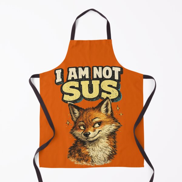 Item preview, I Am Not Sus Smirking Fox Funny Gamer Meme Art – Among Us Humor | Fox Lover Gift designed and sold by irfanshikh.