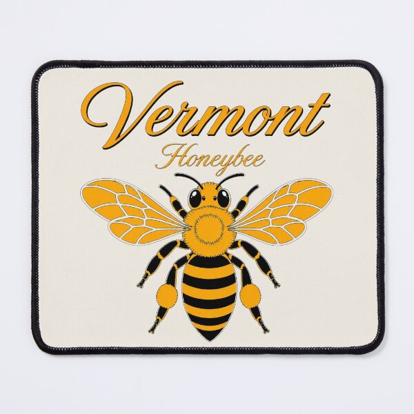 Item preview, Vermont Honeybee Vintage Nature Illustration designed and sold by The-Drip-Studio.