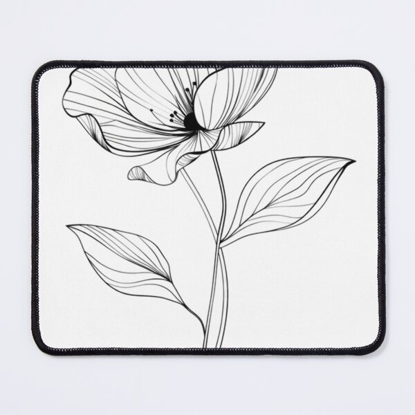 Item preview, Minimalist Floral Line Art Design designed and sold by Shepik.