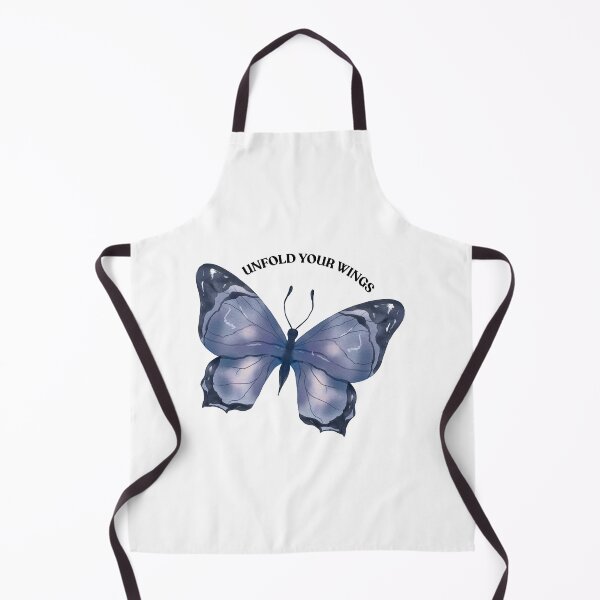 Item preview, Blue Butterfly Sticker | Unfold Your Wings Inspirational Art designed and sold by Pandey14.