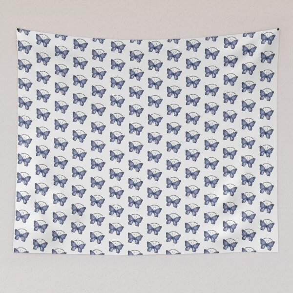 Item preview, Blue Butterfly Sticker | Unfold Your Wings Inspirational Art designed and sold by Pandey14.