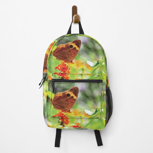 Item preview, Tropical Buckeye Butterfly Readying for Takeoff designed and sold by Kay Brewer.