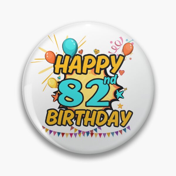 Item preview, Happy 82nd Birthday Fun Design designed and sold by variant designer.