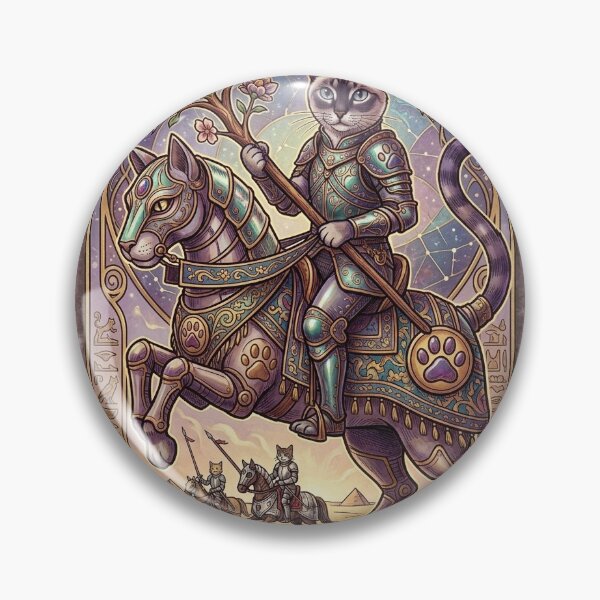Item preview, The Knight of Paws Tarot Card designed and sold by Chrisouusa.