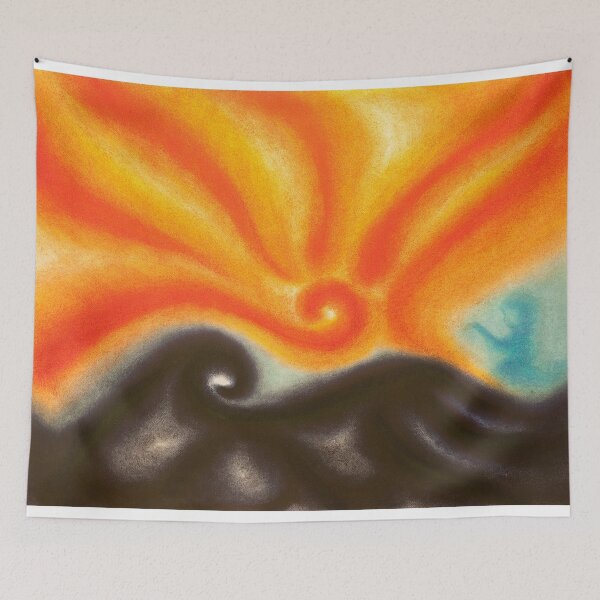Item preview, Looking With Eyes Closed designed and sold by MyDadsHippieArt.