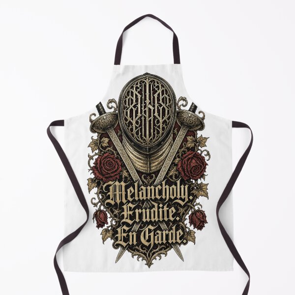 Item preview, Fencing Dark Academia Intellectual Swordsman designed and sold by VisualArtsOasis.