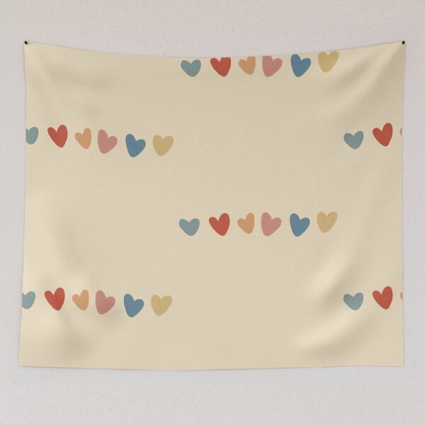 Item preview, Minimalist Boho Hearts designed and sold by Pixel & Petal Co..