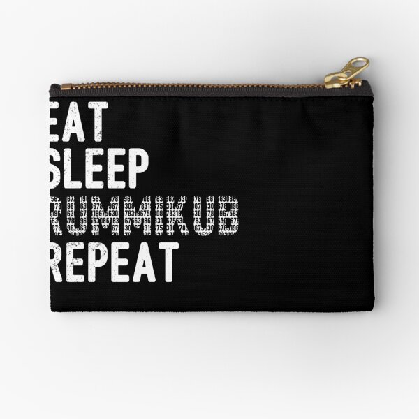Rummikub Eat Sleep Rummikub Repeat Zipper Pouch