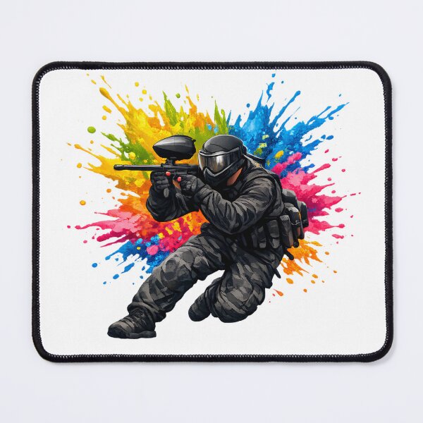 Item preview, Paintball Player in Action designed and sold by OTSC.