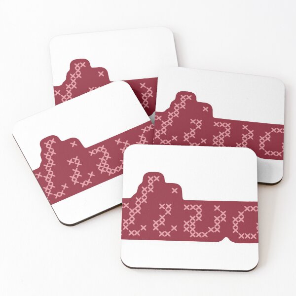 Item preview, Embroidered diva in red and pink designed and sold by 102quincey.