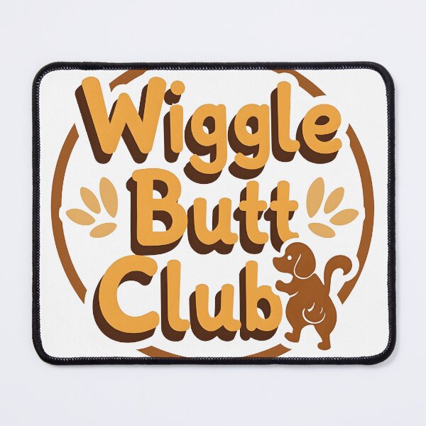 Item preview, Wiggle Butt Club – Funny Cocker Spaniel Dog Lover Design designed and sold by RaisingCooper.