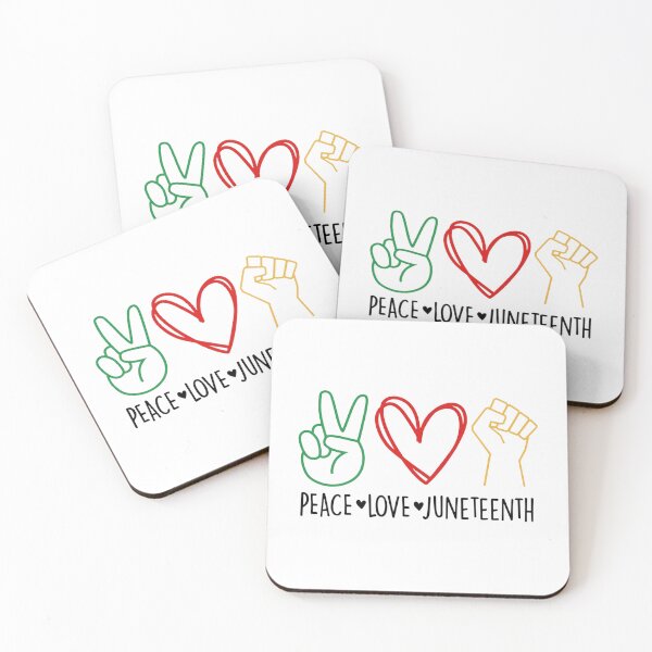 Item preview, Juneteenth, Peace Love Juneteenth, Free-ish, Black Culture, Black History, Black Lives Matter, Melanin designed and sold by toongstudio.