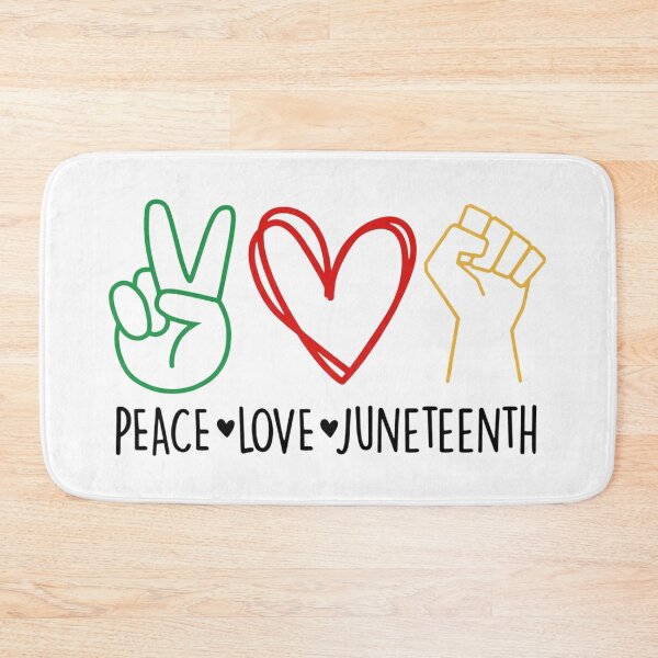 Item preview, Juneteenth, Peace Love Juneteenth, Free-ish, Black Culture, Black History, Black Lives Matter, Melanin designed and sold by toongstudio.
