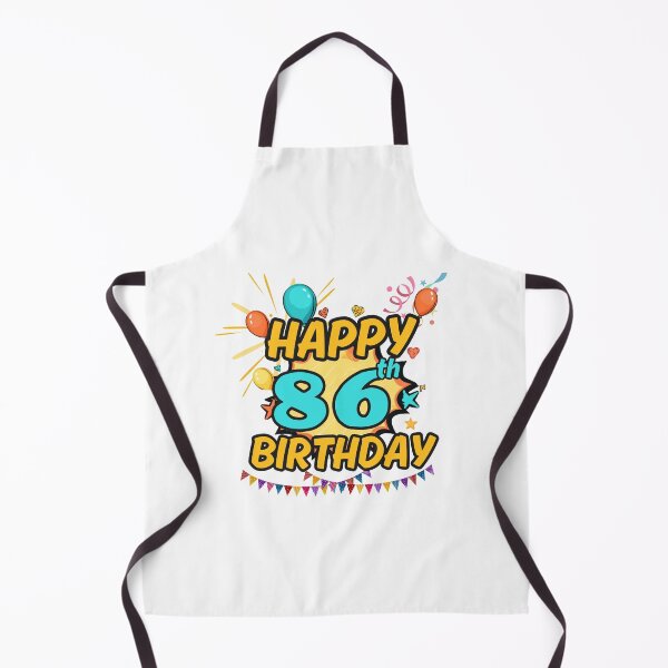 Item preview, Happy 86th Birthday Fun Design designed and sold by variant designer.