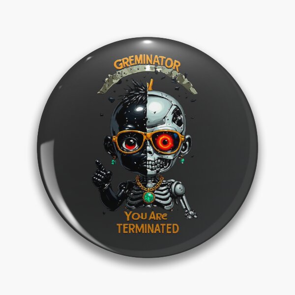 Item preview, Gremoji Society -GREMINATOR -You Are Terminated _ No.01 designed and sold by Shift-Bloom.