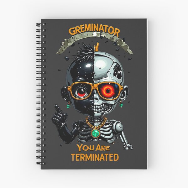Item preview, Gremoji Society -GREMINATOR -You Are Terminated _ No.01 designed and sold by Shift-Bloom.