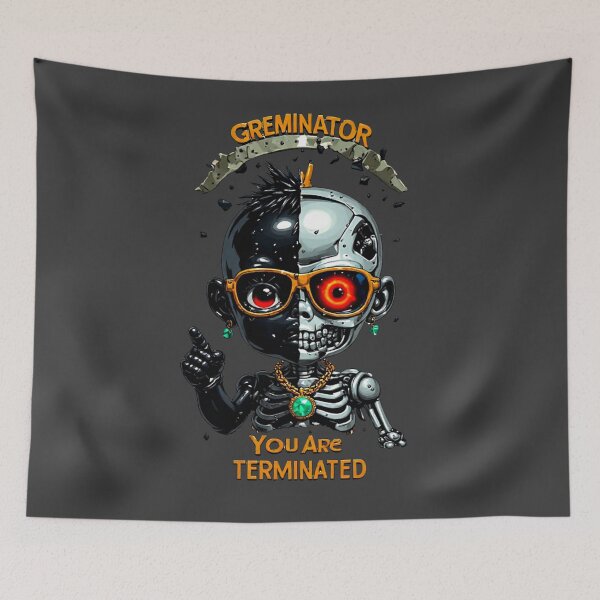 Item preview, Gremoji Society -GREMINATOR -You Are Terminated _ No.01 designed and sold by Shift-Bloom.