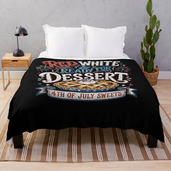 Item preview, Red White & Ready For Dessert 4th Of July Sweets Independence Day Patriotic designed and sold by JonesFlora2025.