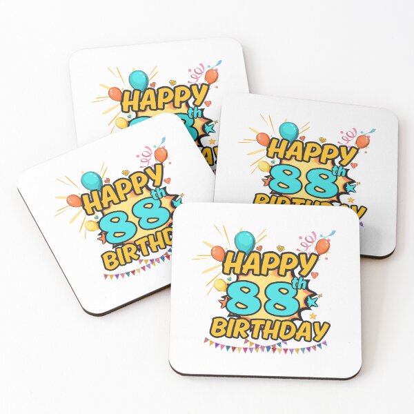 Item preview, Happy 88th Birthday Celebration Design designed and sold by variant designer.