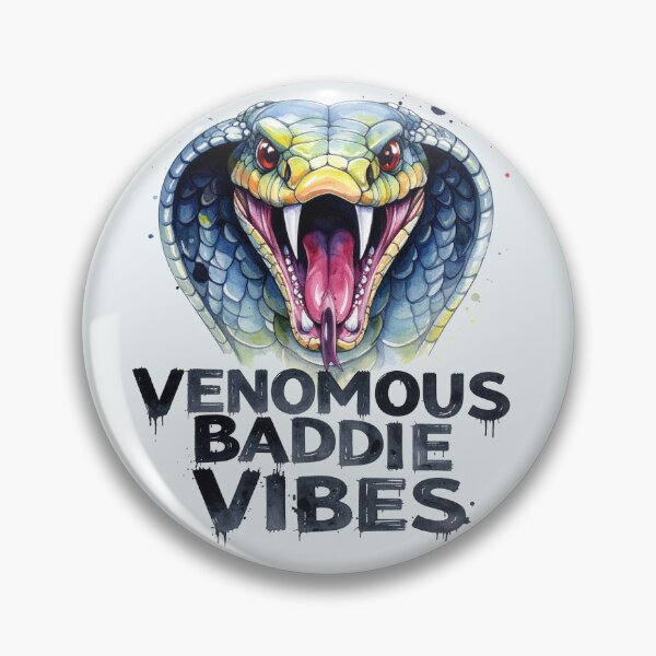 Item preview, Venomous baddie vibes, Cobra designed and sold by LiskoDesign.